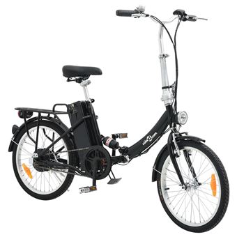 Vidaxl Velo Electrique Pliable Et Pile Lithium Ion Alliage D Aluminium Velos Achat Prix Fnac