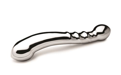 njoy Pure Eleven - Luxueux Godemichet en Acier Chirurgical & Inoxydable, Sextoy Stimulateur de Point G aux Qualités Thermiques Chaud Froid