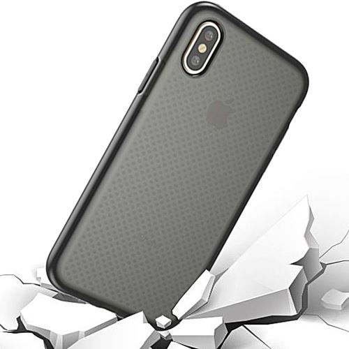 Iphone X / Xs Coque Protection Tpu Basket-ball Anti-collision Noir Als81467
