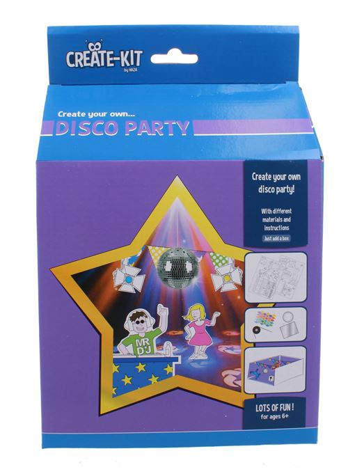 Haza Original set artisanal Create Kit Disco Party