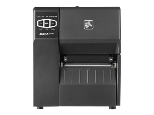 Zebra ZT220 - Imprimante d'étiquettes - thermique direct - Rouleau (11,4 cm) - 203 dpi - jusqu'à 152 mm/sec - USB, série