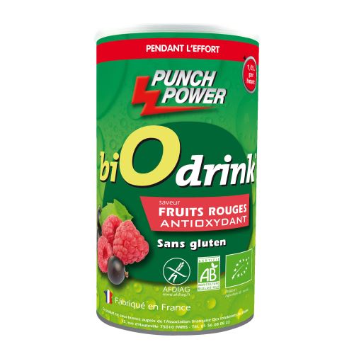 Boisson Biodrink Punch Power antioxydant fruits rouges – 500g