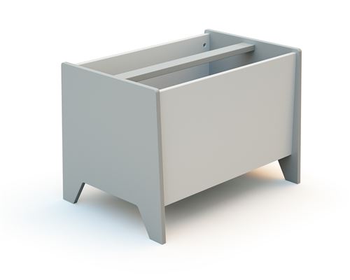 AT4 Bac a jouets - Gris/blanc