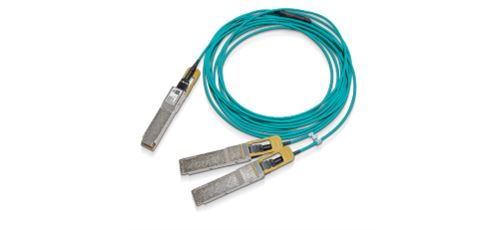 Mellanox Technologies MFS1S50-H015E fibre optic cable 15 m LSZH QSFP56 2x QSFP56 Aqua