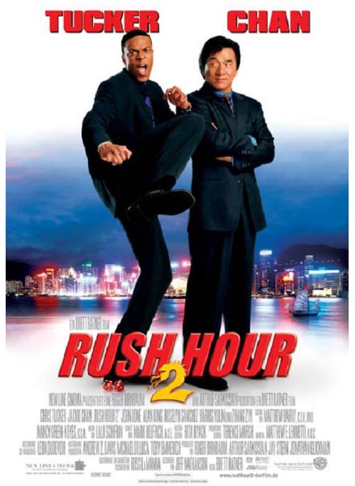 Rush Hour 2 AFFICHE CINEMA ORIGINALE