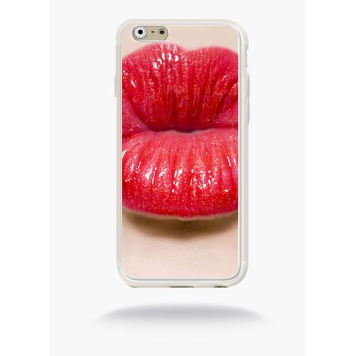 Coque Kiss Compatible Apple Iphone 6s Silicone Blanc Mat