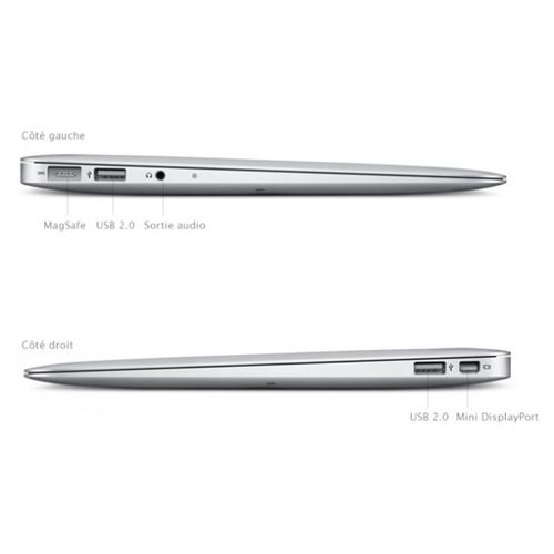 Apple Macbook Air 11,6 LED 256 Go SSD 4 Go RAM Intel Core i5 1,6 GHz Début  2015 Reconditionné / Occasion - MacBook - Achat & prix