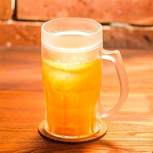 Chope à bière réfrigérée illusion