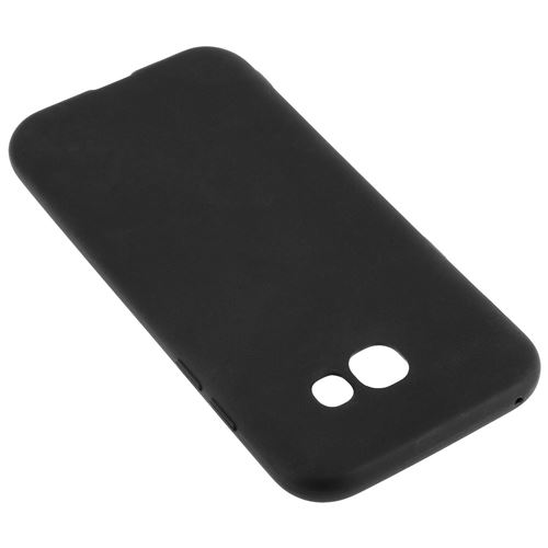 Coque Silicone Gel souple pour Samsung Galaxy A3 2017 - Protection Noir