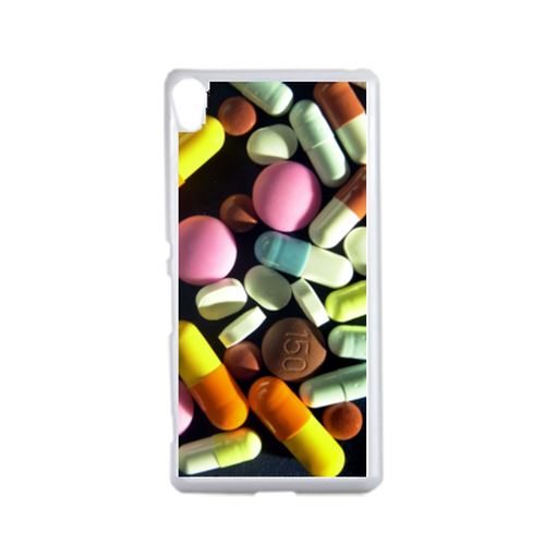 Coque Pills Compatible Sony Xperia X Transparent