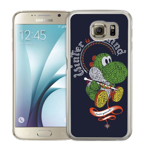 Coque pour Samsung Galaxy S7 yoshi winter is coming