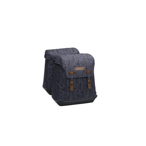 Sacoche velo porte bagage a pont newlooxs folla alba noir racktime -34 litres- 320x350x160