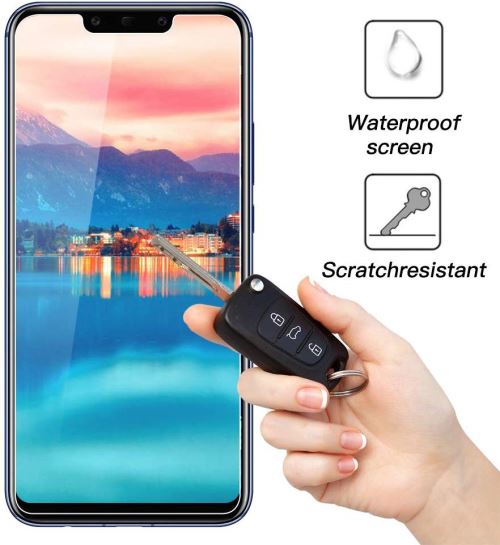 Générique Vshop® Couverture Complète Protection Écran 5D 9H-Dureté Ultra Claire Film Screen Protector Pour Huawei Mate 20 Pro 6,39 Pouce Noir
