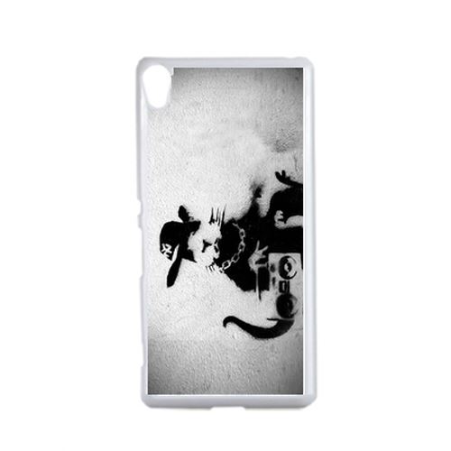 Coque Kangourou Hip Hop Compatible Sony Xperia Performance Transparent