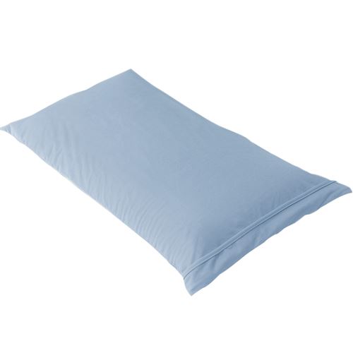 FRESH - Taie d'Oreiller 60x60cm Bleu Ciel Imperm&eacute;able et Respirante - 