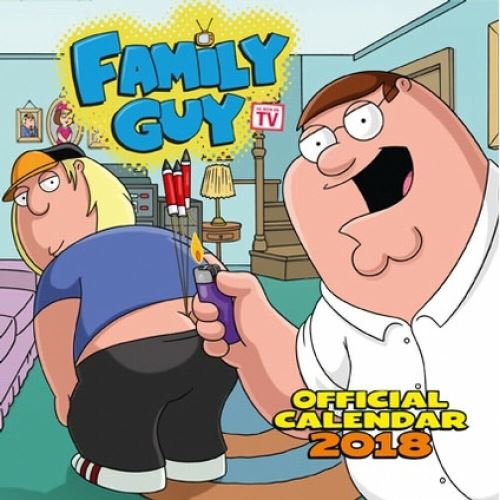 BrownTrout Calendrier 2018 Family Guy 30 cm