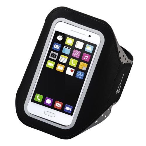 Hama Bracelet Sport Running Pour Smartphones Taille XL Noir