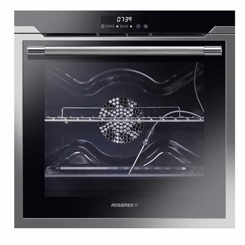 Rosières Sublime RFSHT59 - Four - intégrable - niche - largeur : 56 cm - profondeur : 56 cm - hauteur : 59 cm - avec système auto-nettoyant - classe A - inox