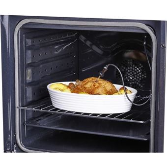 Rosières Sublime RFSHT59 - Four - intégrable - niche - largeur : 56 cm - profondeur : 56 cm - hauteur : 59 cm - avec système auto-nettoyant - classe A - inox