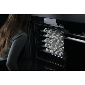 Rosières Sublime RFSHT59 - Four - intégrable - niche - largeur : 56 cm - profondeur : 56 cm - hauteur : 59 cm - avec système auto-nettoyant - classe A - inox