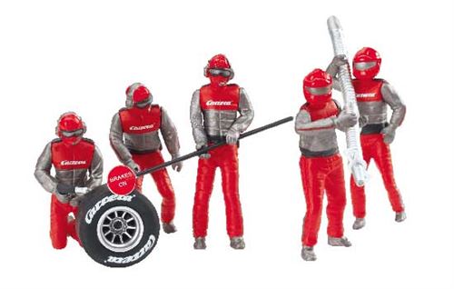 Carrera Rouge Set Mécaniciens (Rouge) 1/32 - Image 1