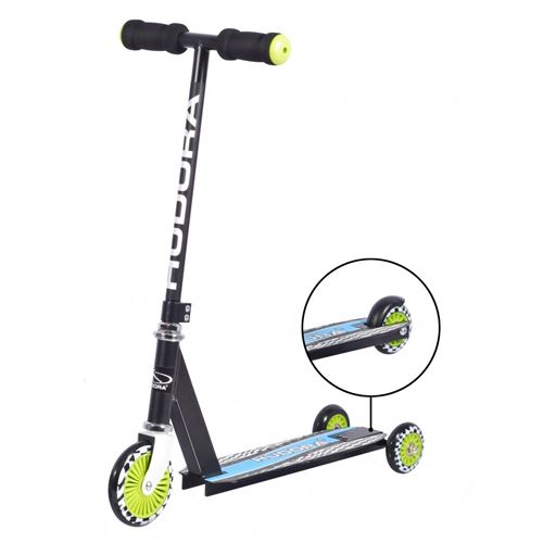 Hudora Child Rolle Boy - Trottinette Enfant - Noir - Trottinette