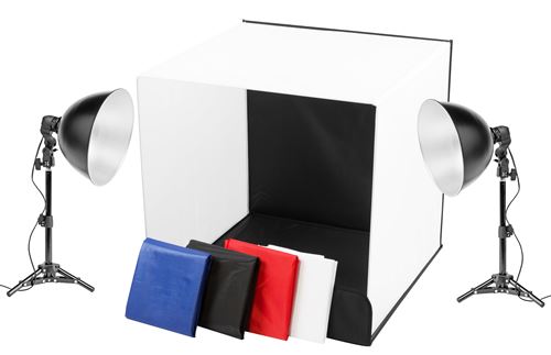 BRESSER Y-12 Kit prise de vue 60x60x60cm (2 x 55W)