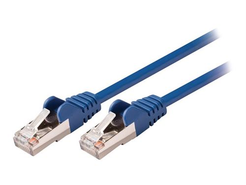 Valueline VLCP85121L025 Câble réseau Cat5e Sf / utp Rj45 (8/8) Mâle - Rj45 (8/8) Mâle 0,25 M Bleu