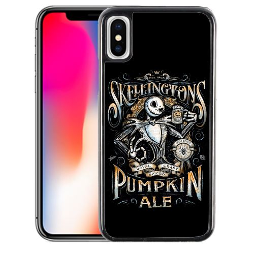 Coque pour iPhone XS mr jack skellington pumpkin