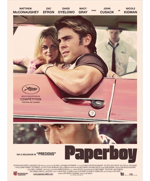 Paperboy AFFICHE CINEMA ORIGINALE