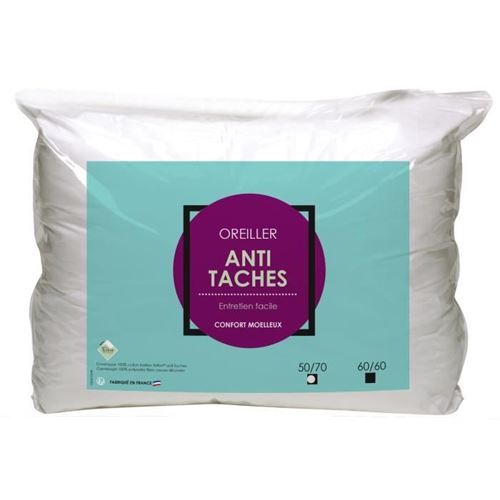 Oreiller Coton Anti-Taches 50x70cm