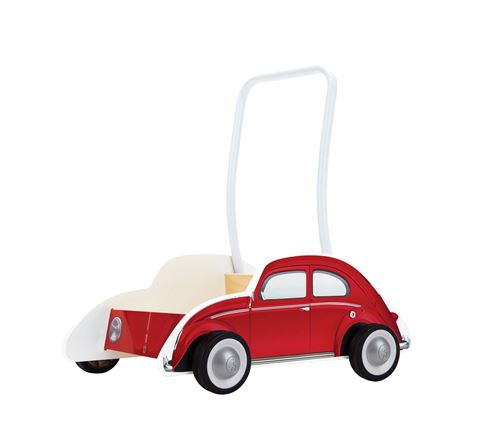 Hape coléoptère en bois 48 cm rouge