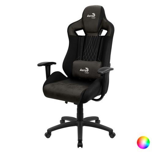 Chaise de jeu Aerocool Earl 180º - Noir