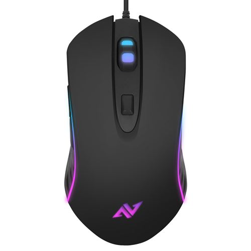 Abkoncore Astra M30 - Souris gaming - filaire - droitier - capteur optique Avago ADNS-3050 de 3500 dpi - 6 + 1 boutons -