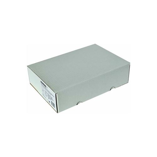 kores kores etiquette universelle, 64,6 x 33,8 mm, blanc noir