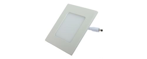 6W Carré spot encastrable downlight plafonnier led 12w Blanc Chaud