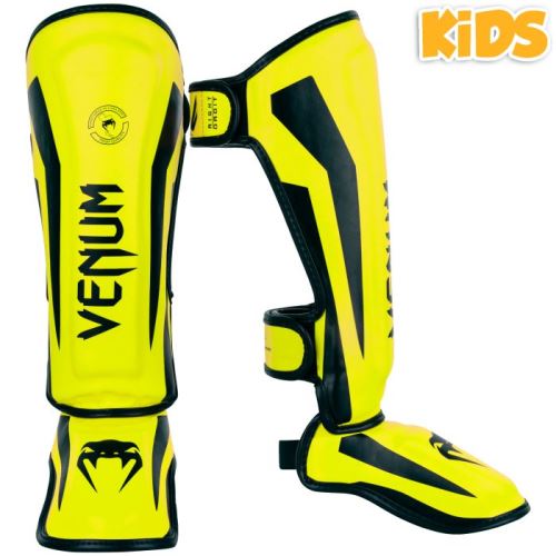 Protège tibias Venum enfant Élite-S-Jaune-S--S-Jaune--------------Jaune-