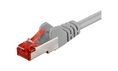 wentronic goobay - câble de réseau - 25 m - gris