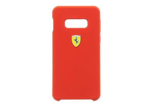 Coque Ferrari SF silicone pour Samsung S10 lite rouge