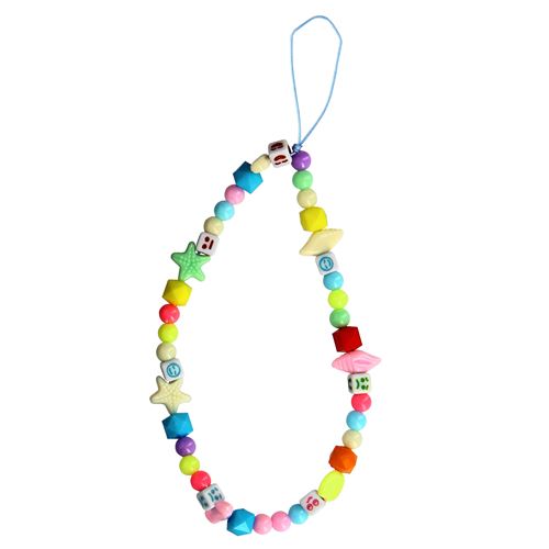 Bijou de Téléphone 25 cm Perles Animaux Aquatiques Pratique Avizar Multicolore