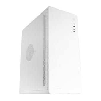 Boitier Semi-tour PC Tacens Ensis ATX blanc design métallique 1 ventilateur 120mm FDB USB 3.0 - 1