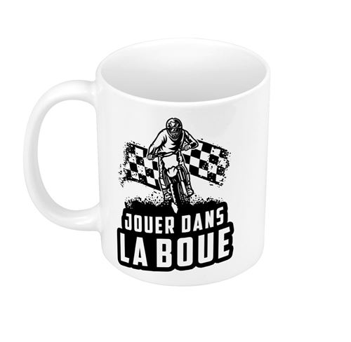 Fabulous Mug céramique Jouer dans la Boue Motocross