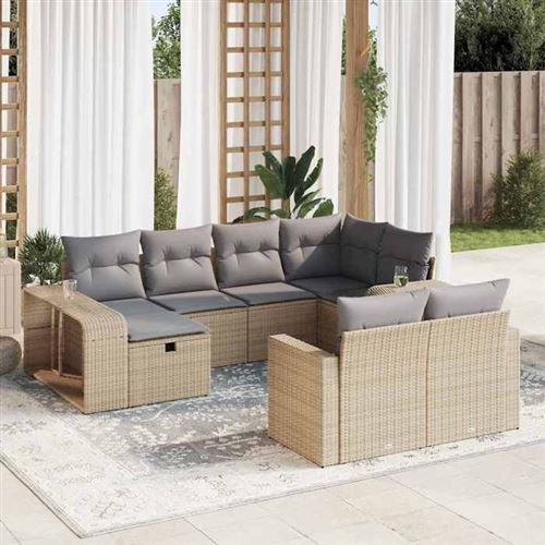 Vidaxl Beige Salon De Jardin - Image 2