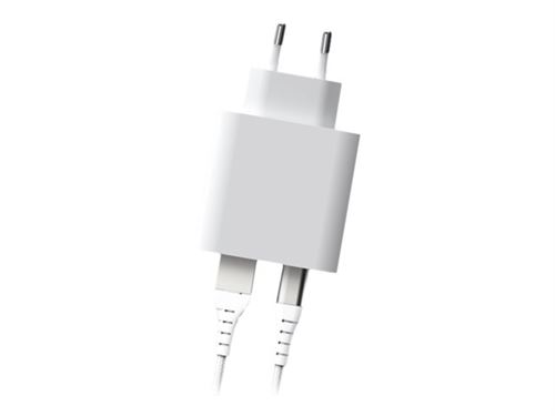 BigBen Connected Force Power - Adaptateur secteur - 37 Watt - PD - 2 connecteurs de sortie (USB, USB-C) - blanc