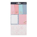 12 Blocs De Sticky Notes - Pastel, Fleurs - Draeger Paris