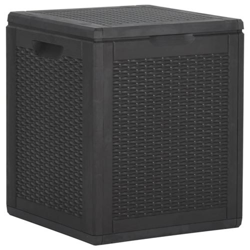 Vidaxl Noir Boîte Rangement Jardin 90L - Image 3
