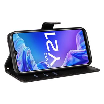 Housse à Rabat (bookstyle) Pour Vivo Y21, Y21s, Y33s - Coque Protectrice - Neuf