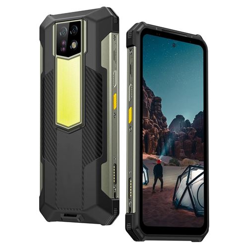 Smartphone Incassable 12GB+256GB Batterie 22000mAh Écran 6.78 Android 13 4G NFC YONIS