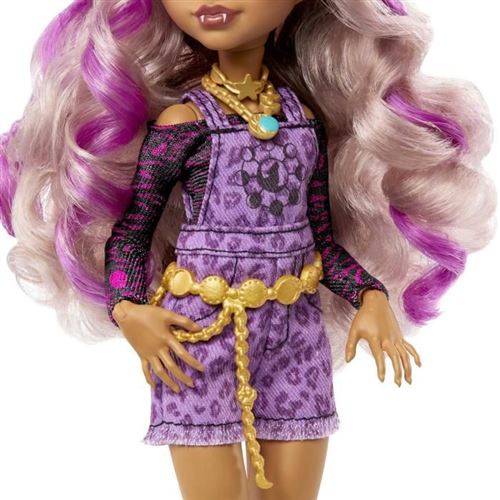 Monster High Poupee Animals Monster High Poupee Avec Animaux Monster High Clawdeen Wolf Avec Animal De  Compagnie Poupée