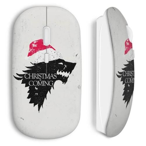 Souris Sans Fil Christmas is Coming Game Of Throne Maniacase